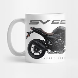 Suzuki XV650X 20 black, sl Mug